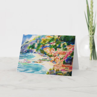 Cinque Terra Monterossa From Above Card