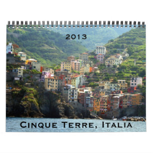 cinque terre 2013 calendar