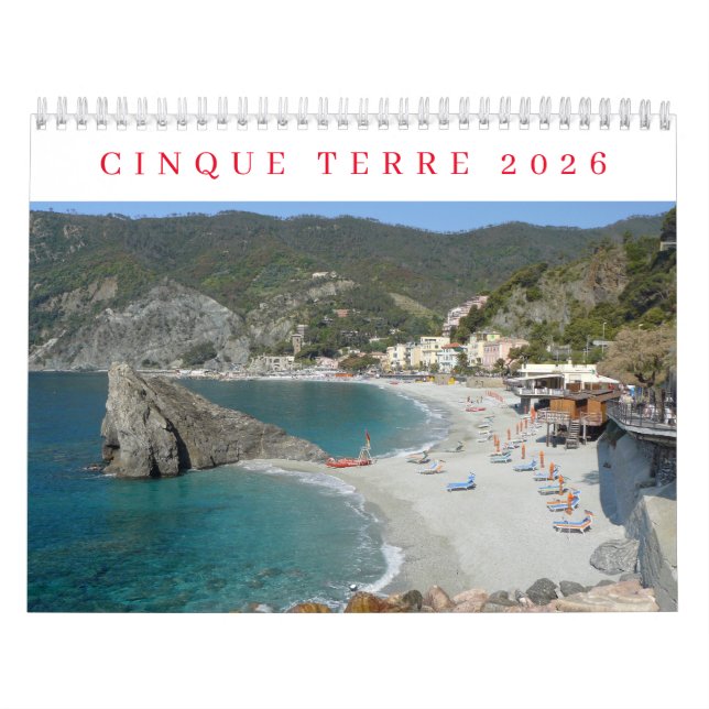 Cinque Terre 2026 calendar (Cover)