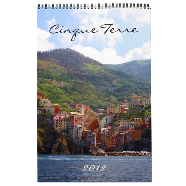 cinque terre calendar 2012 (Cover)