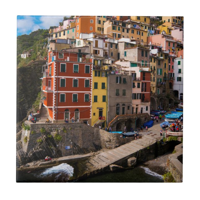Cinque Terre Ceramic Tile (Front)