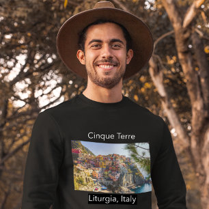 Cinque Terre Coastal Area of Liguria Italy T-Shirt