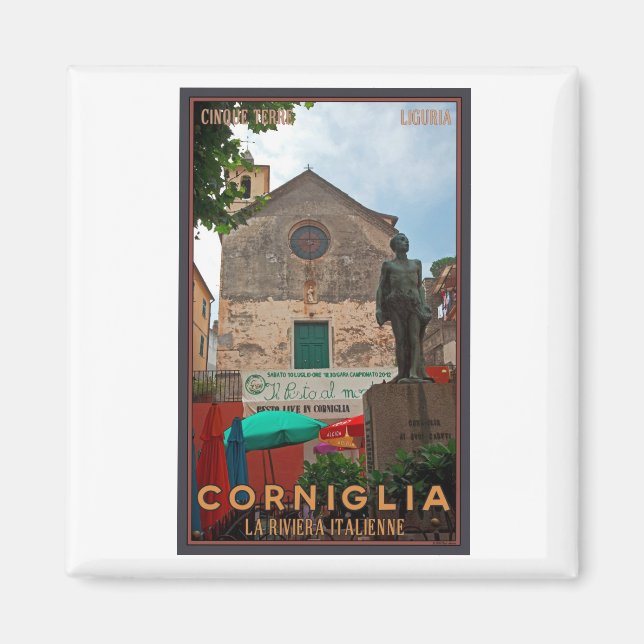 Cinque Terre - Corniglia Magnet (Front)