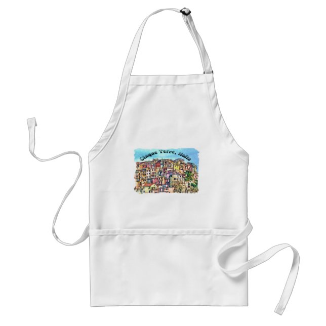 Cinque Terre, Italia Standard Apron (Front)
