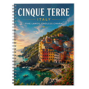 🌅 Cinque Terre Italy Coastal Village Notebook