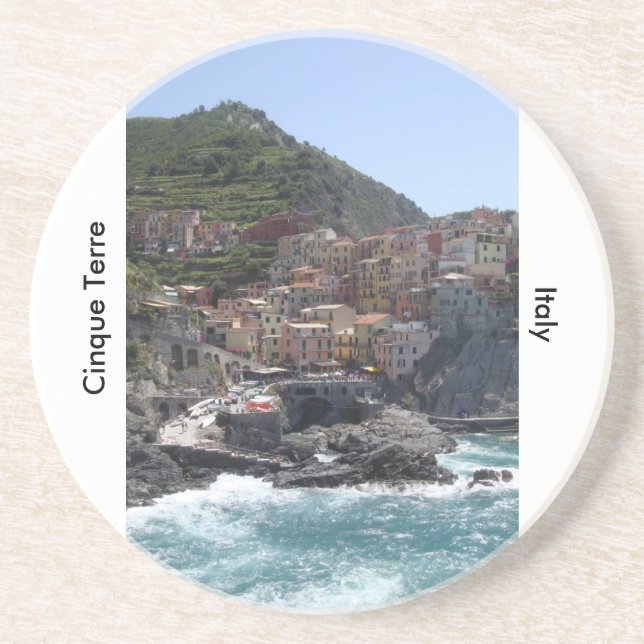 Cinque Terre, Italy Coaster (Front)
