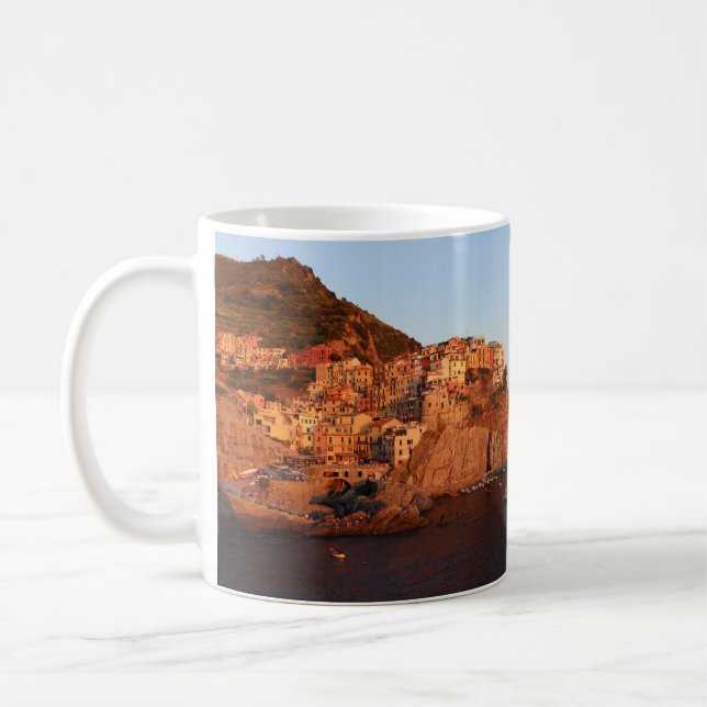 Cinque Terre, Italy Coffee Mug (Left)