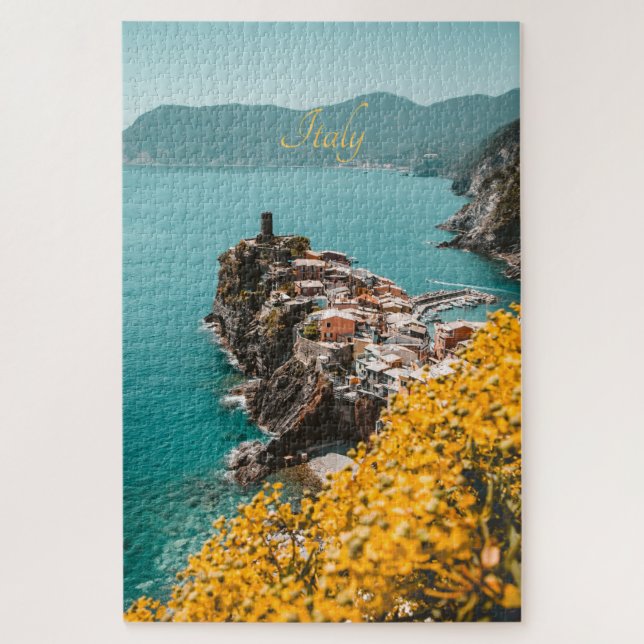 Cinque Terre, Italy Photo Jigsaw Puzzle (Vertical)