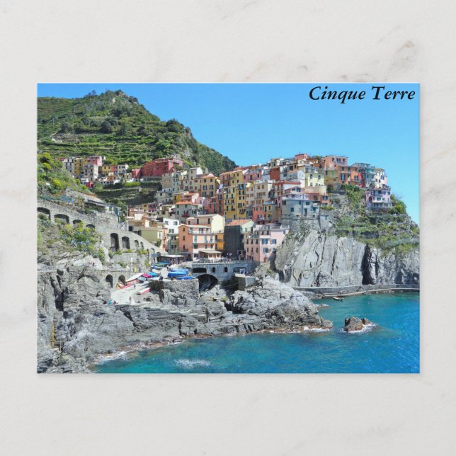 Cinque Terre, Italy Postcard (Front)