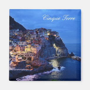 Cinque Terre Italy Postcard Magnet