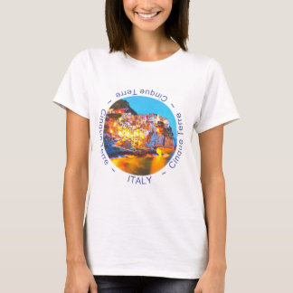 Cinque Terre Italy tshirt