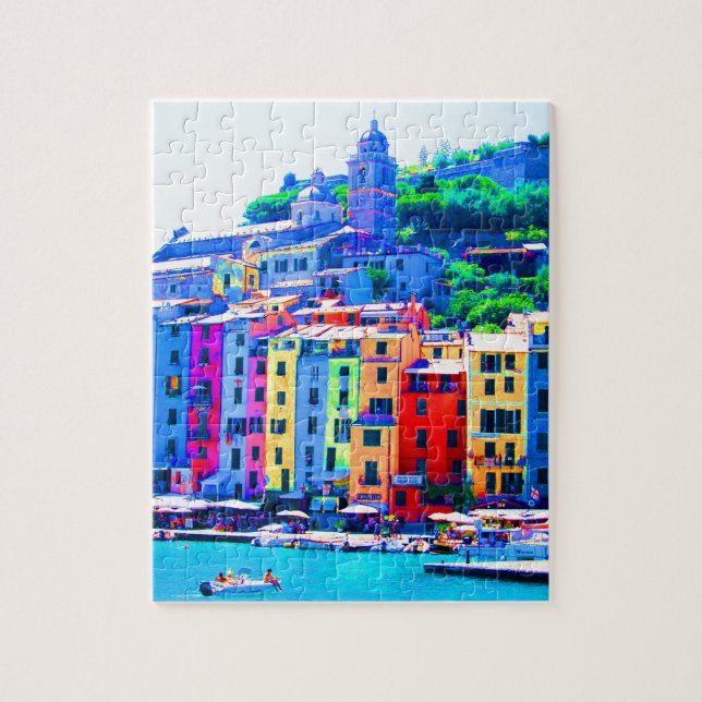 Cinque Terre La Spezia Jigsaw Puzzle (Vertical)