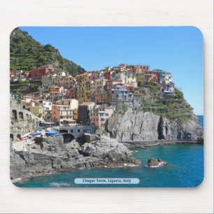 Cinque Terre, Liguria, Italy Mouse Pad