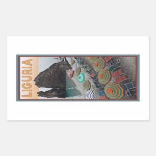 Cinque Terre - Liguria Rectangular Sticker
