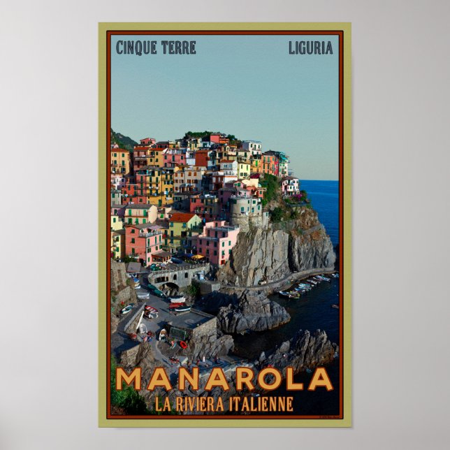 Cinque Terre - Manarola Poster (Front)