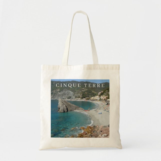 Cinque Terre Monterosso view tote bag (Front)