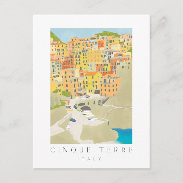 Cinque Terre Postcard (Front)