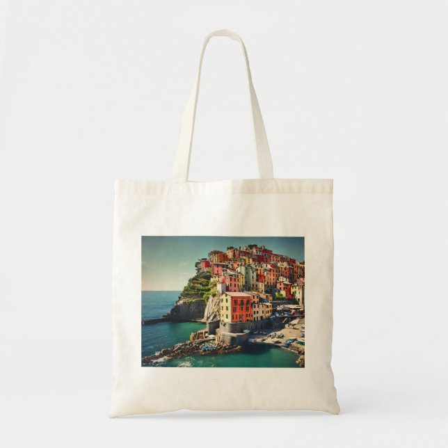 Cinque Terre Tote Bag (Front)