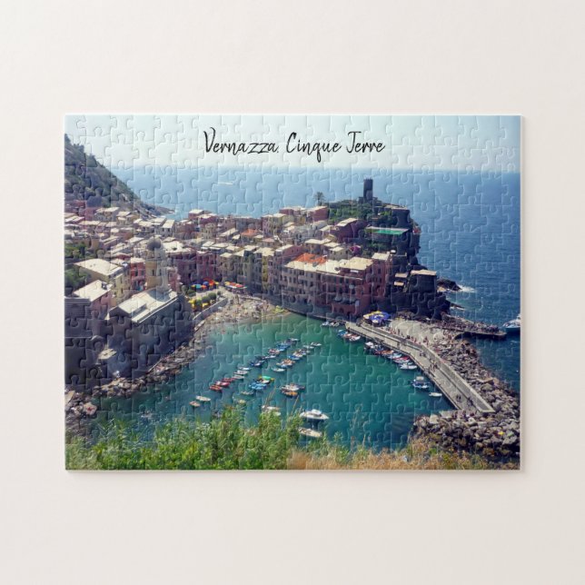 cinque terre vernazza jigsaw puzzle (Horizontal)