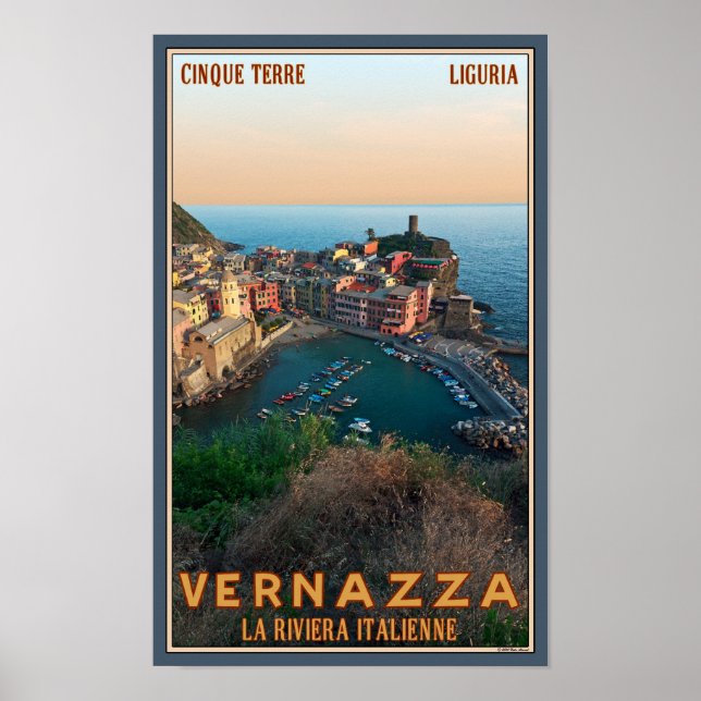 Cinque Terre - Vernazza Poster (Front)