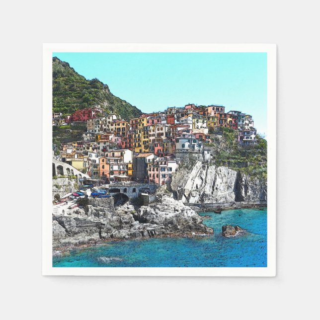 CinqueTerre20150901 Napkin (Front)