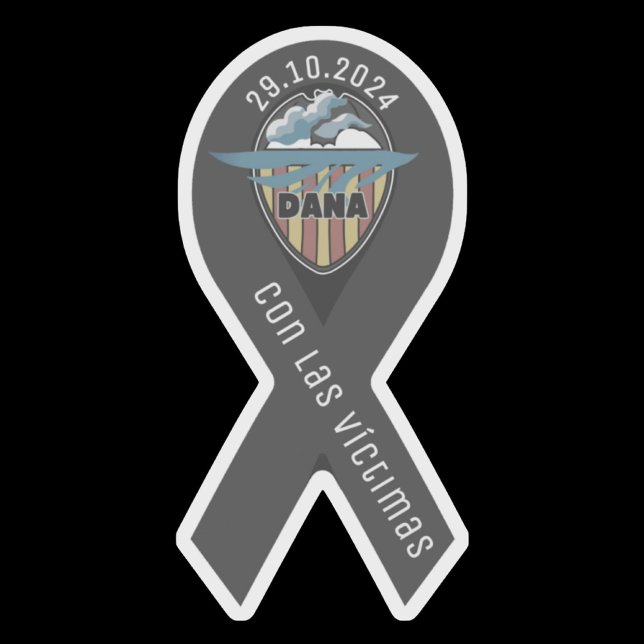 Cinta de luto valencia dana ribbon  (Creator Uploaded)