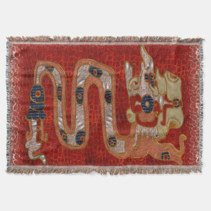 Cipacti Mayan Throw Blanket
