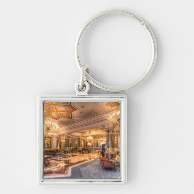 Ciragan Palace Istanbul Turkey Key Ring (Front)