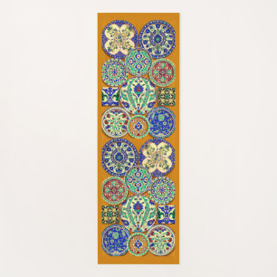 circa 1890 Persian motifs print Yoga Mat