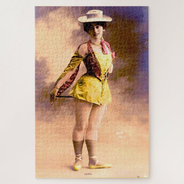 circa 1890 Vera nightclub artiste Jigsaw Puzzle (Vertical)