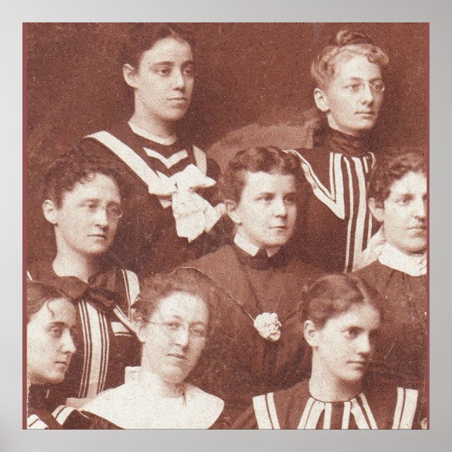 circa 1905 women’s choir poster (Front)