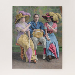 circa 1910 vaudeville performers  jigsaw puzzle