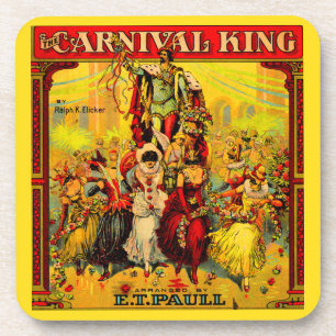 circa 1915 sheet music The Carnival King Coaster