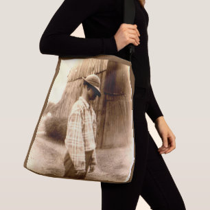 circa 1920 bashful Harry print Crossbody Bag