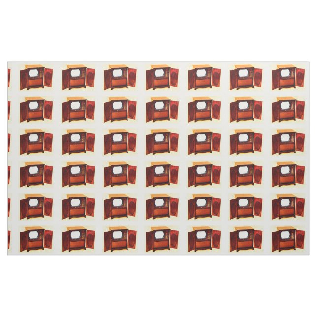 circa 1950 television set no. 1 fabric (Fat Quarter)