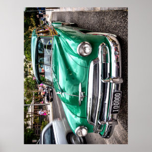 Circa 1951 Chevrolet, Deluxe Stationwagon in green Poster
