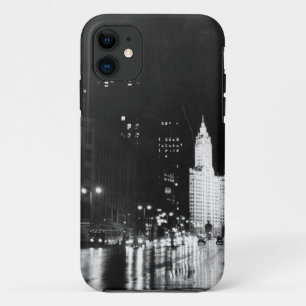 circa 1954:  A view down Michigan Avenue iPhone 11 Case