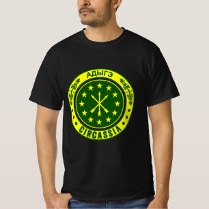 Circassian,adiga flag,Adygea,Circassian Flag. T-Shirt