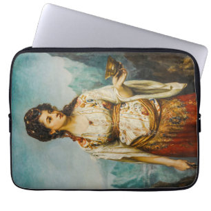 Circe by Jean Jules Bardin (1875) Laptop Sleeve
