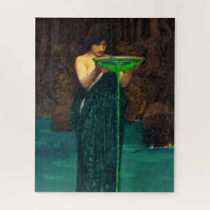 Circe Invidiosa by John William Waterhouse Jigsaw Puzzle