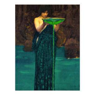 Circe Invidiosa by John William Waterhouse Photo Print