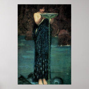 Circe Invidiosa by John William Waterhouse Poster