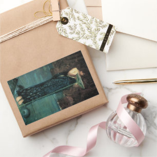 Circe Invidiosa by John William Waterhouse Rectangular Sticker