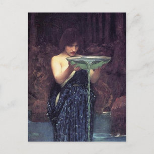 Circe Invidiosa - Circe with a Ponseive Bowl Postcard