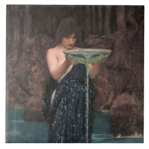 Circe Invidiosa (Classical Greek Mythology) Ceramic Tile