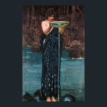 Circe Invidiosa. Jealous Circe, 1892 by John Willi Poster<br><div class="desc">Circe Invidiosa. Jealous Circe,  1892 by John William Waterhouse</div>