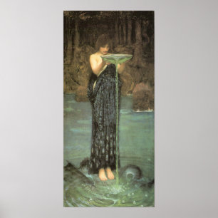 Circe Invidiosa - John William Waterhouse Poster