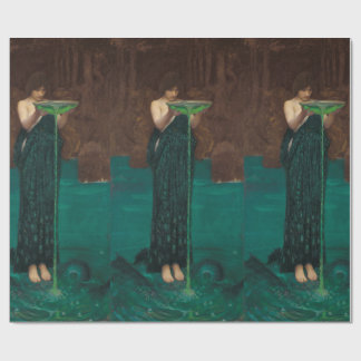 Circe Invidiosa John William Waterhouse Wrapping Paper