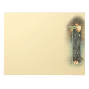 Circe Invidiosa Pre-Raphaelite 11X8.5 inch Notepad