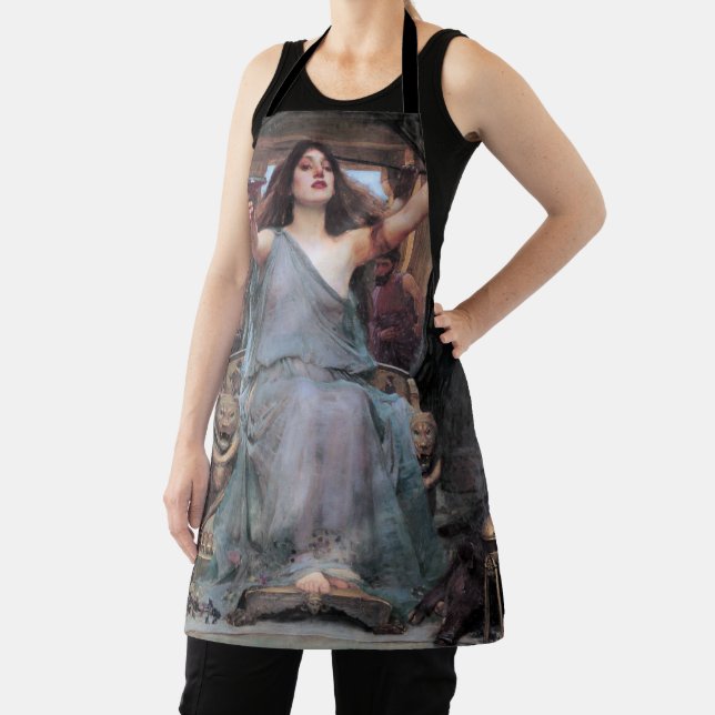 Circe Offering the Cup to Odysseus, Waterhouse Apron (Insitu)